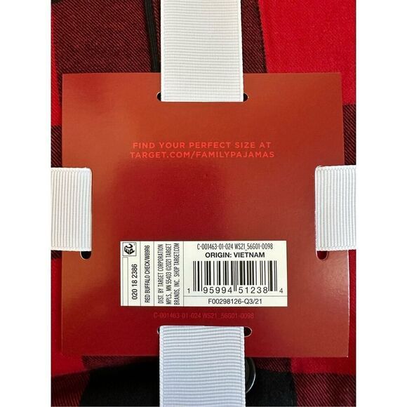 Wondershop Women' Holiday Buffalo Check Plaid Flannel Matching Family Pajama Set - Picture 4 of 4